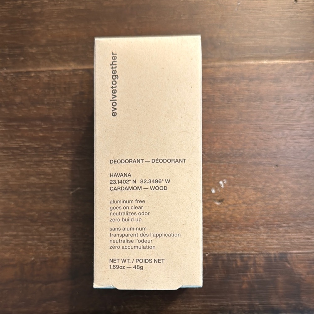 Evolve Together Havana Deodorant - Cardamom Wood
